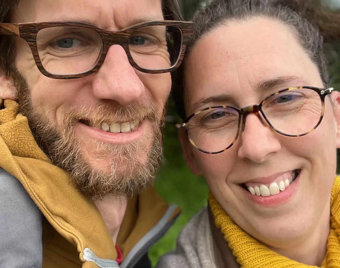 profile head shot of Tom & Karen